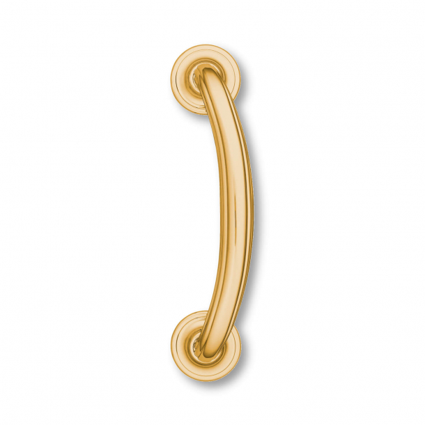 Pull handle 711 - Brass - Colonial style - 254 mm / 375 mm