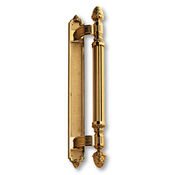 Pull handle C42700 - Brass - Second Empire - 460 mm