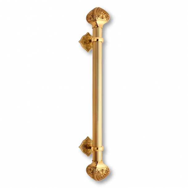 Pull handle C49200 - Brass - Colonial style - 617 mm / 817 mm / 1017 mm