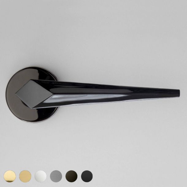 Door handle - Bright black - Enrico Cassina - Model C00998