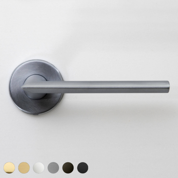 Door handle Satin chrome - Enrico Cassina - Model C00498