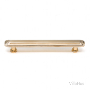 Cabinet handle - Brass without lacquer - Omporro C17890 - cc128mm