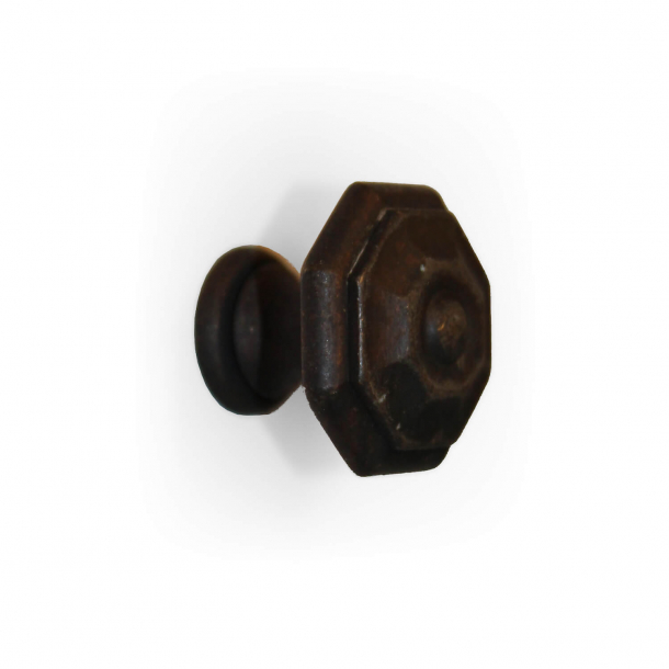Cabinet knob - burnished brass - Omporro model 145 - 25 mm