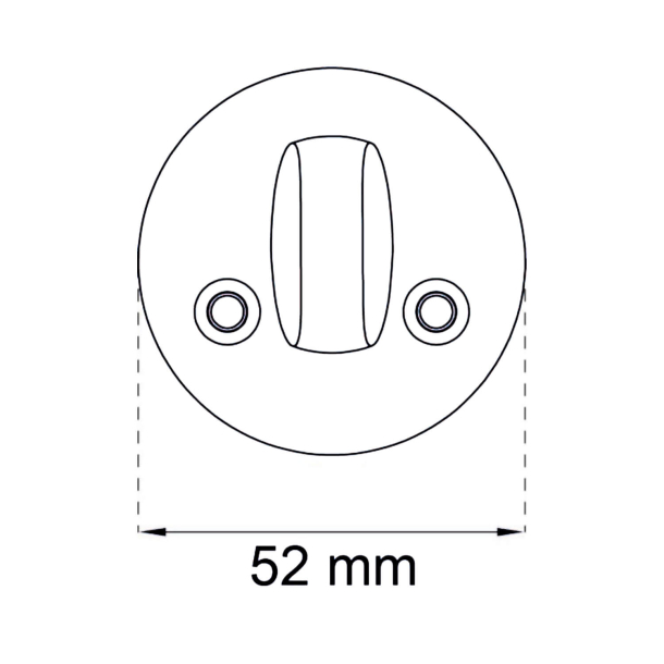 Habo Selection Cylindervred - Krom - Modell TS1