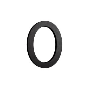 Habo Selection Hausnummer 0 - Schwarz - Modell Modern - 82,5 mm