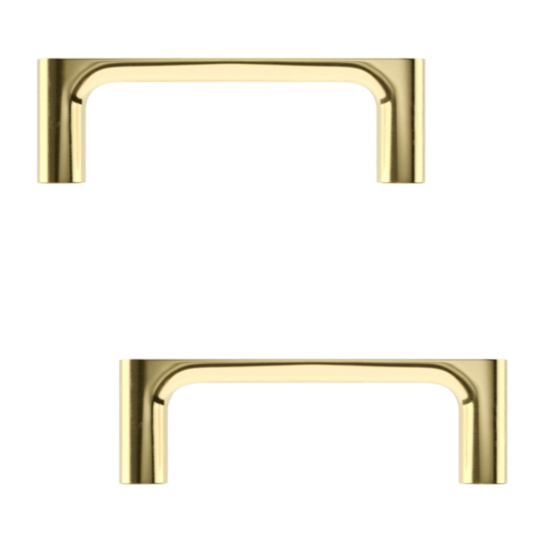 Habo Selection Cabinet handle - Brass - Model TS1 - cc96 mm