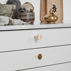 Habo Selection Cabinet knob - Brass - Model TS 1:1