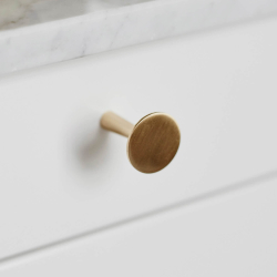 Habo Selection Cabinet knob - Brass - Model TS 1:1