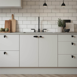 Habo Selection Cabinet knob - Black - Model MF 1:2