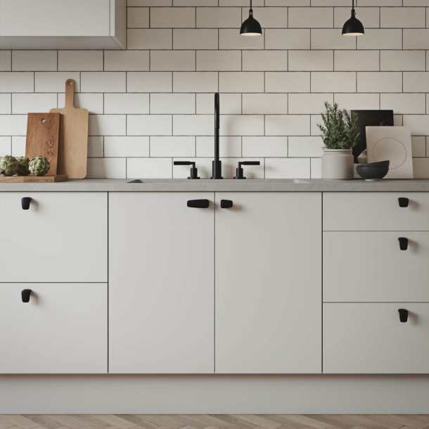 Habo Selection Cabinet knob - Black - Model MF 1:2