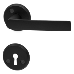 Habo drgreb med ngleskilte - indendrs - Mat sort - Model Torino