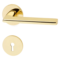 Habo drgreb med ngleskilte - indendrs - Poleret messing - Model Denver