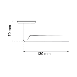 HABO Drrhandtag - Utomhus - Svart - Modell Boston