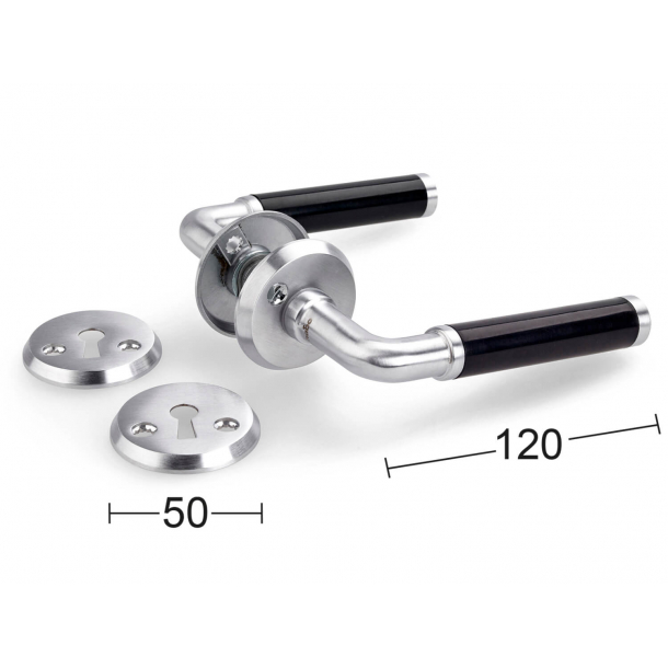 Drgreb indendrs, Funkis, A383, Mat krom og Sort