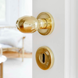 Habo drgreb indvendig med Ngleskilt messing (1006)