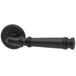 Habo drgreb - Udendrs til hoveddr - Mat sort - Model PALERMO