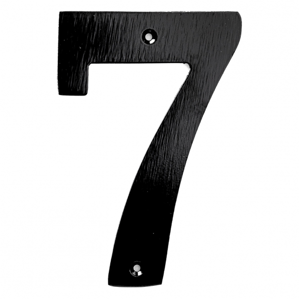 House numbers, Black, 140 mm, Model 572