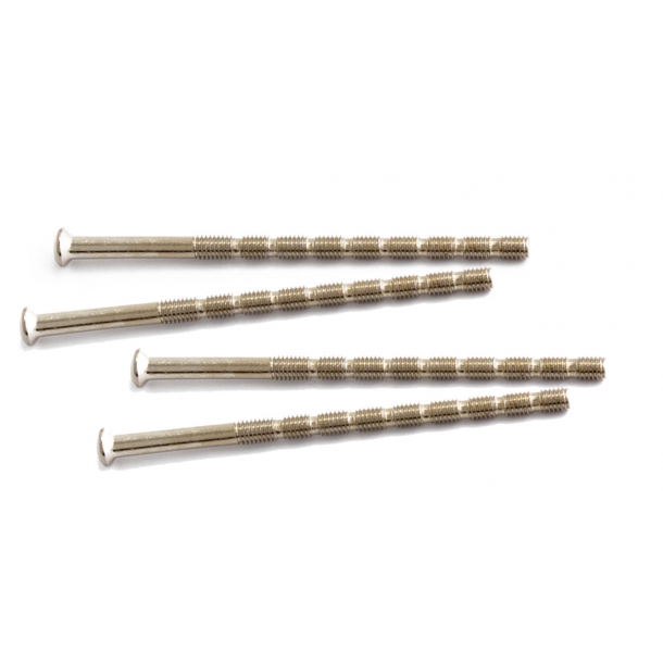 Drgreb - Udendrs - Brstet krom - Vrider og Cylinderring - Model DENVER