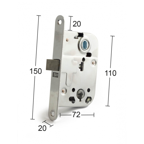 Habo Interir lsbox krom - Modell 2014