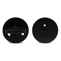 Habo WC-beslag - Modell F262 - Svart