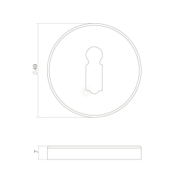 Nyckelskylt - Inomhus - Intersteel - Gammalt jrn