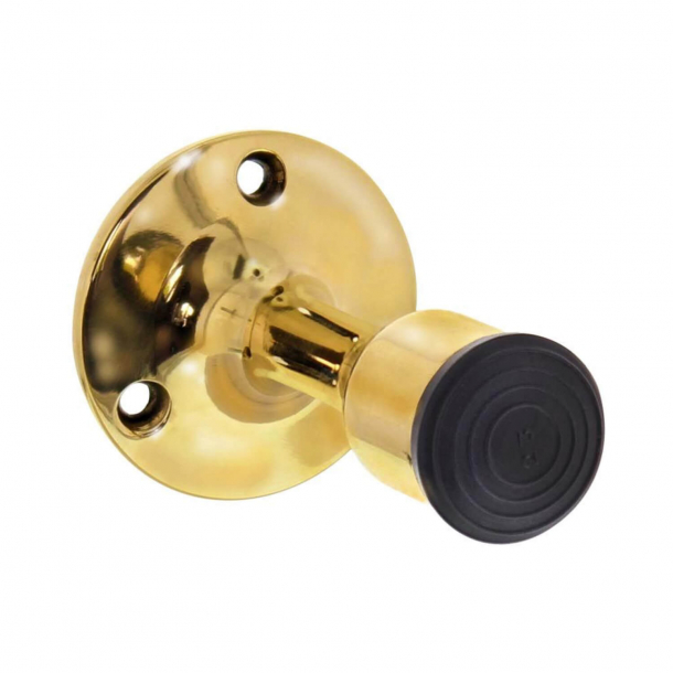 Door stopper - Unlacquered brass - Wall