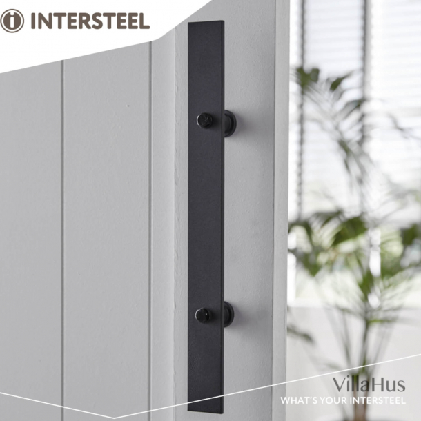 Uchwyt do drzwi przesuwnych - Czarna stal nierdzewna - IN.0023.450111