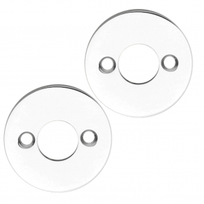 Krom rosett - 50 - 3mm - 18 - cc30mm