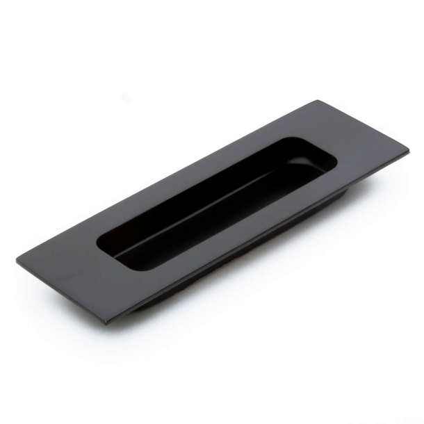 Sliding door bowl - Rectangular - Black - 120 x 40 mm
