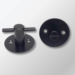 WC-beslag - T-bar - Svart - cc30mm