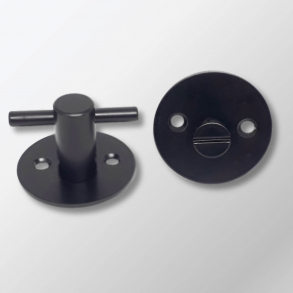 WC-beslag - T-bar - Svart - cc30mm