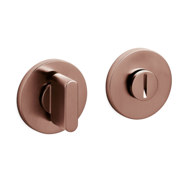 Privacy lock - Satin copper - Gio Ponti LAMA L