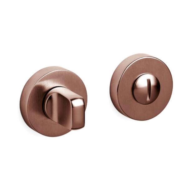 Olivari privacy lock - Satin copper - Model VERONA V