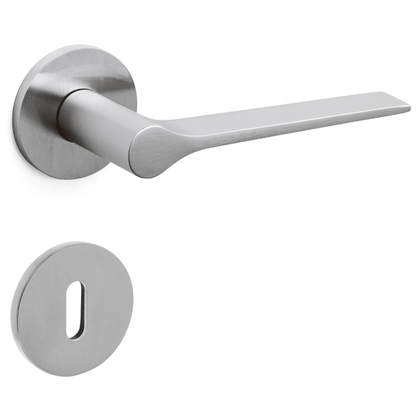 Door handle - Brushed chrome PVD - Gio Ponti LAMA L