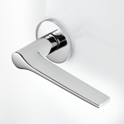 Klamka do drzwi - Chrom szczotkowany PVD - Gio Ponti LAMA L - M106RB8B CR