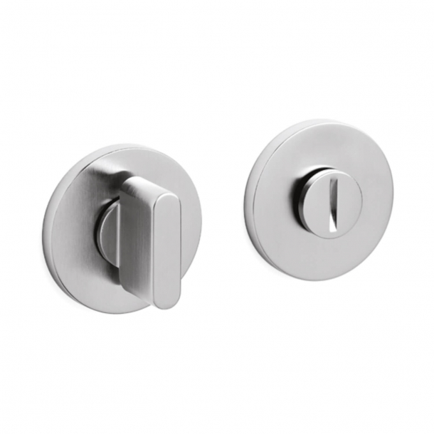 Privacy lock - Brushed stainless steel - Gio Ponti LAMA L