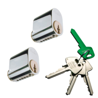 Ruko Cylinder RD1660 Kr st a 2 stk. ekskl. skruer