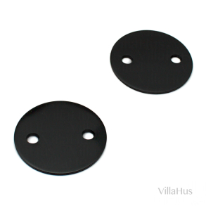 Randi blindskilt - PVD sort - cc30 mm