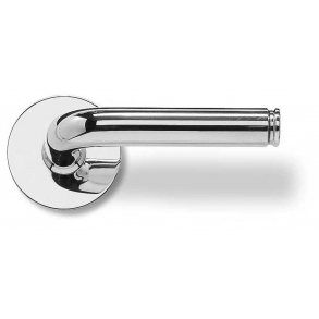 RANDI chrome plated door handle - H-shape - Model p3015