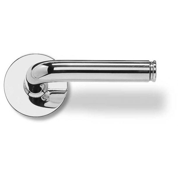 RANDI chrome plated door handle - H-shape - Model p3015