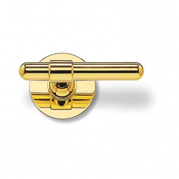 RANDI brass door handle - C-form - Model p3022