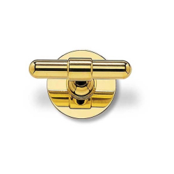 RANDI brass door handle - C-form - Model p3023