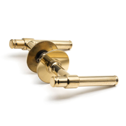 Door handle Exterior - Brass - Classic Line - Model p301095 - cc38mm