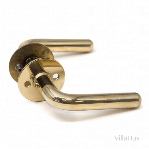 RANDI brass door handle - C-form - Model p3025