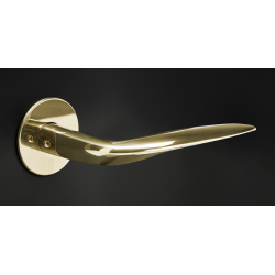 Klamka do drzwi Randi WING - mosi&#261;dz - model 1074 - cc 38 mm