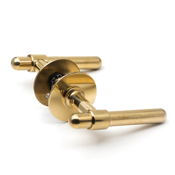 RANDI brass door handle exterior - C-form - Model p3020.94
