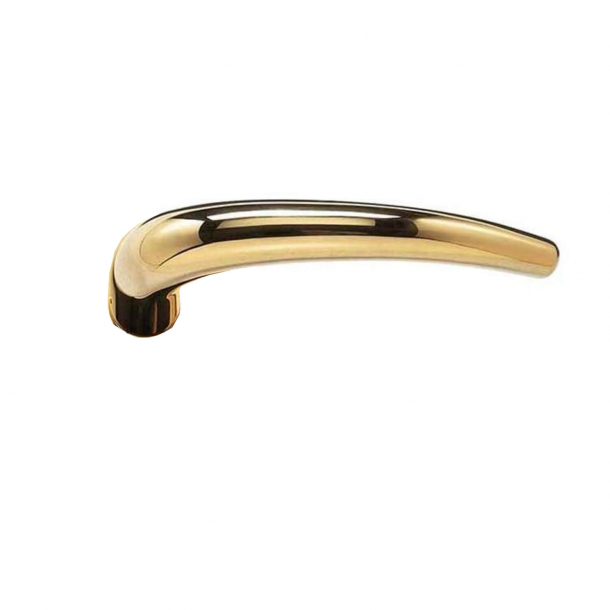 Door handle - Exterior - Brass - Classic Line - Model 1090 - Without rosettes