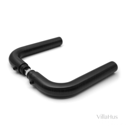 Randi Line 18 drgreb 702120AB L uden rosetter, sort PVD