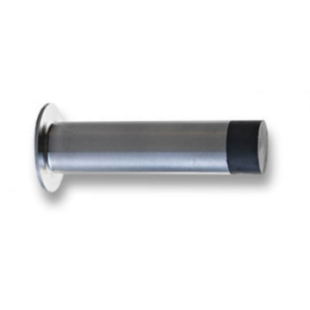 Dörrstopp - RANDI - Borstat stål - Väggmodell 77 mm