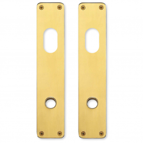 Langskilt - Messing (s�t) - Dobbelt cylinder - Classic Line - Model p3310.92